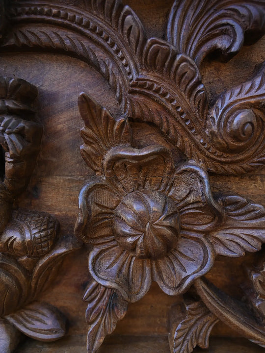 God Lakshmi With Kamadhenu Panel 36"