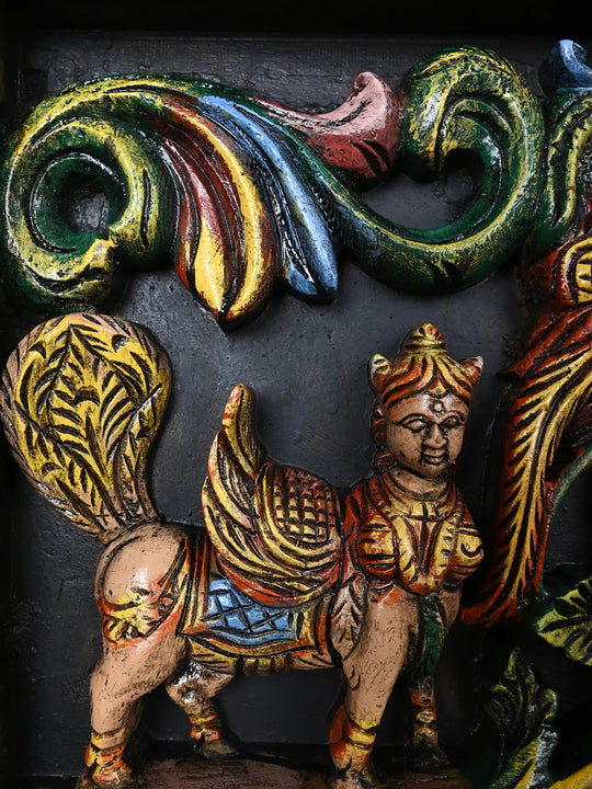 Gajalakshmi of Fortune and kamadhenu 41"