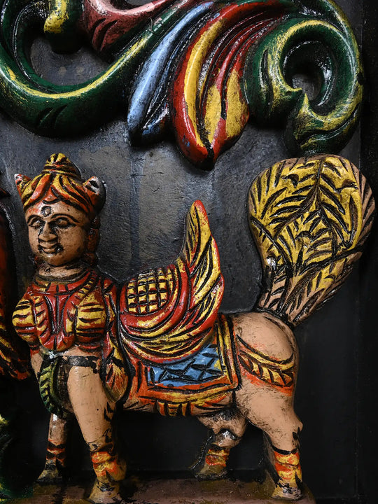 Gajalakshmi of Fortune and kamadhenu 41"