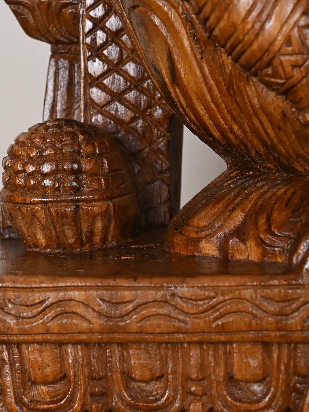 Arch Lord Mahaganapati Statue With His Vahana 24"