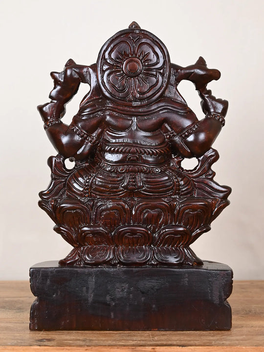 1Ft Elegant Polished Ganapati Idol