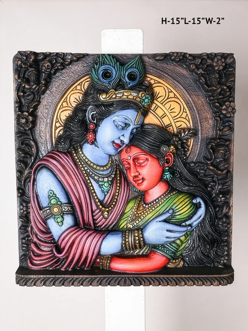 Radha krishna Wall mount