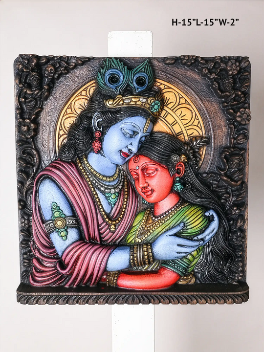 Radha krishna Wall mount