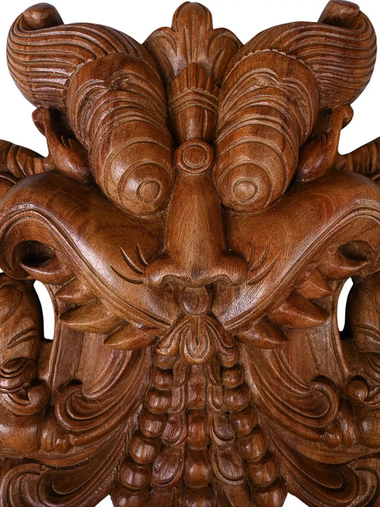 Wooden Yali Mask 