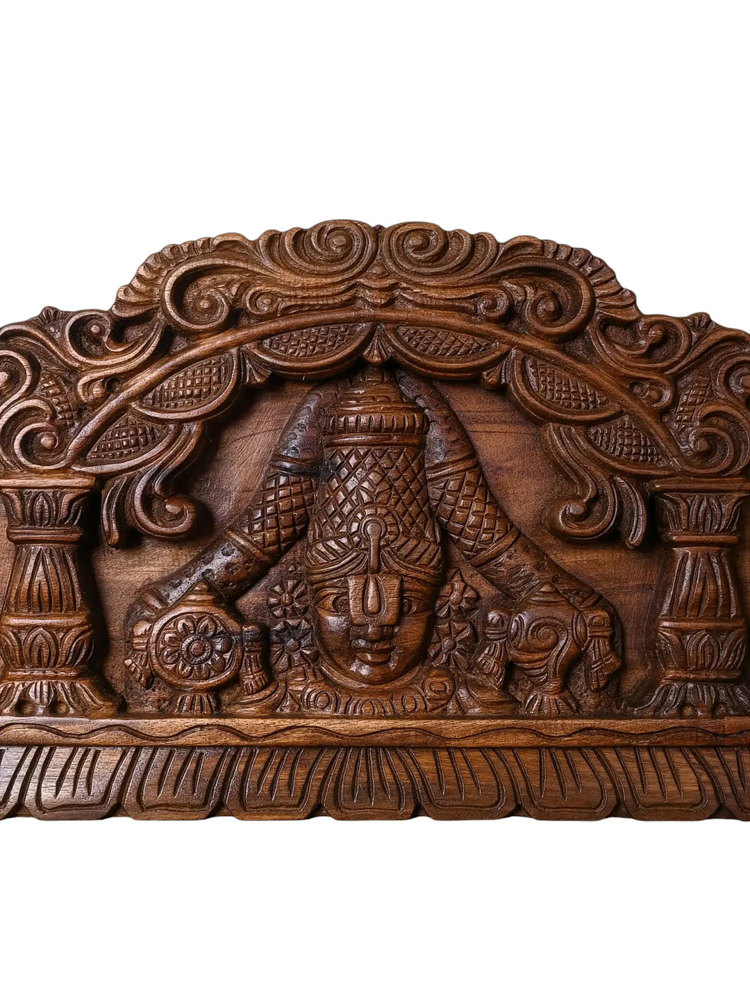 wooden lord balaji wall panels