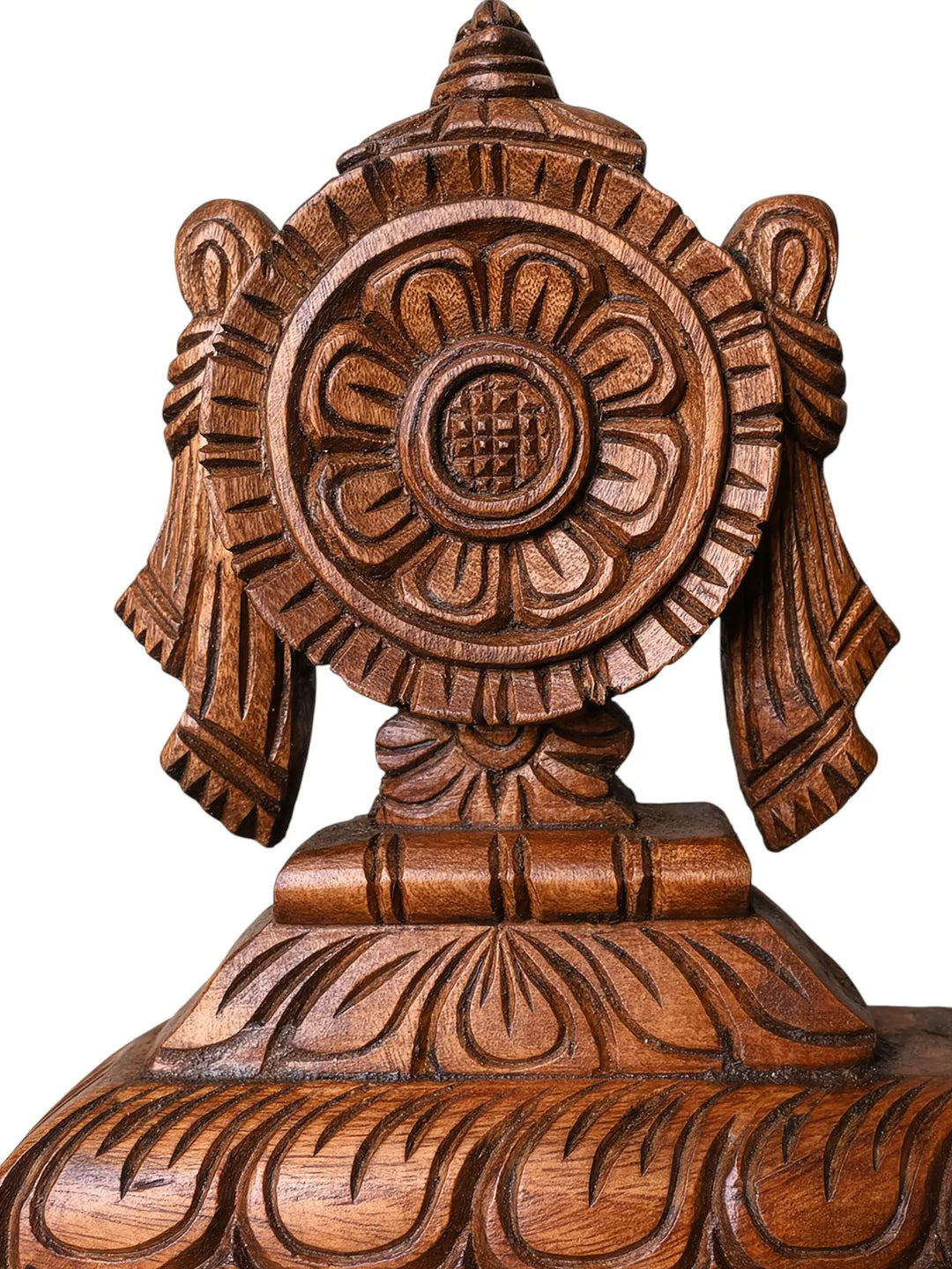 Vaishnava Namam with Sangu & Chakram Wooden Stand 8"