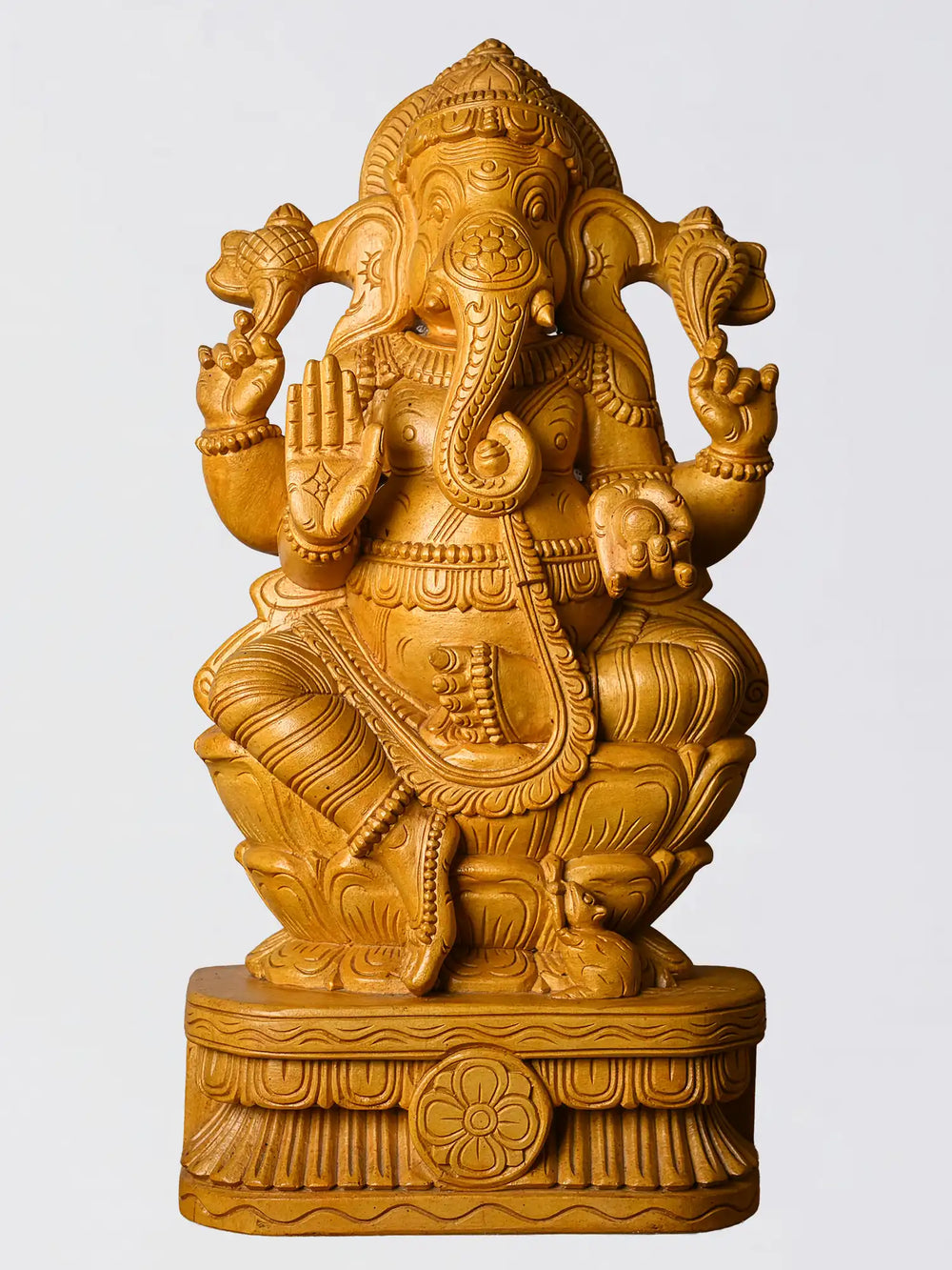 Premium wooden ganesh murti for gifting india