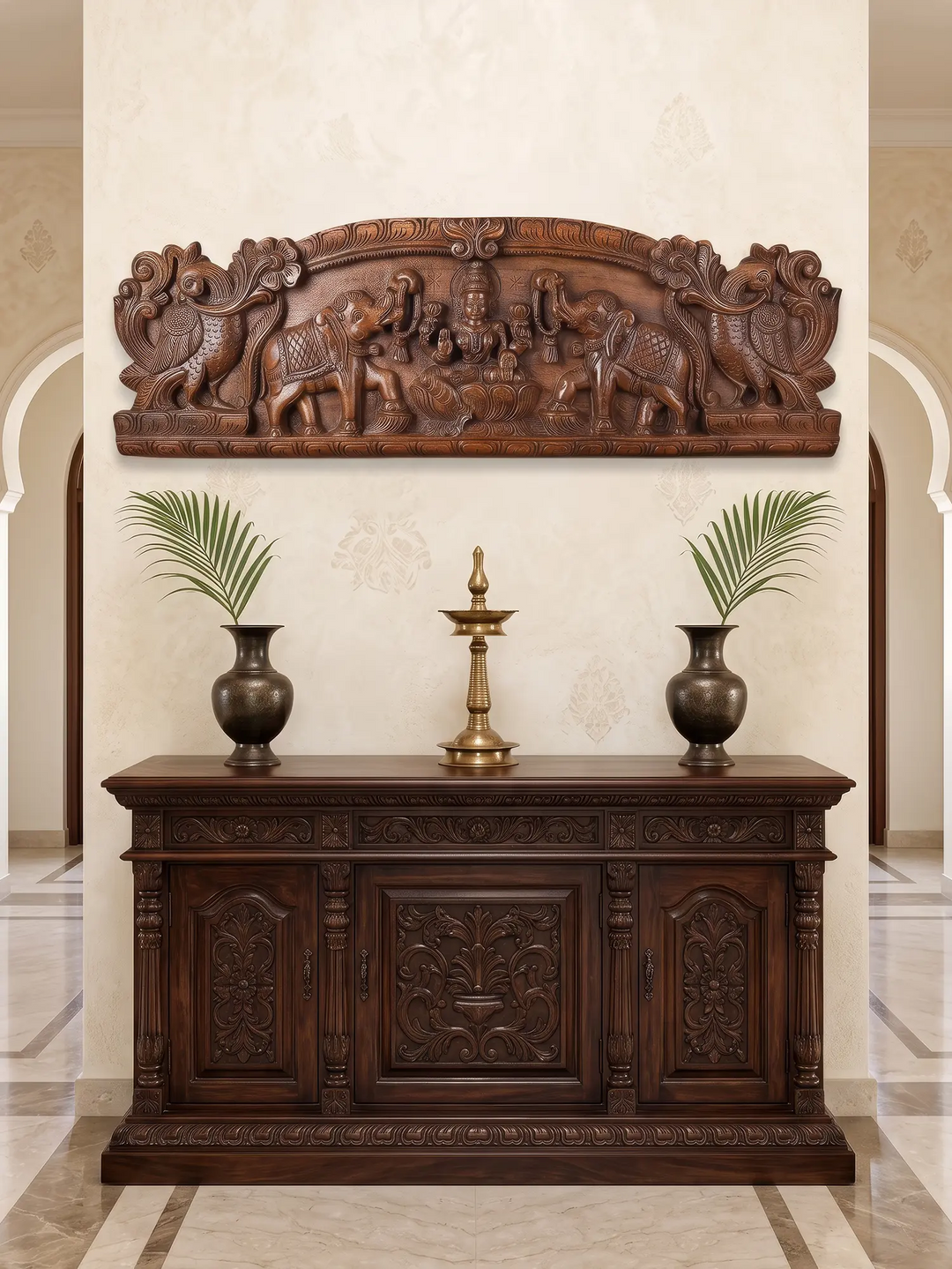 Premium wooden religious wall hanging