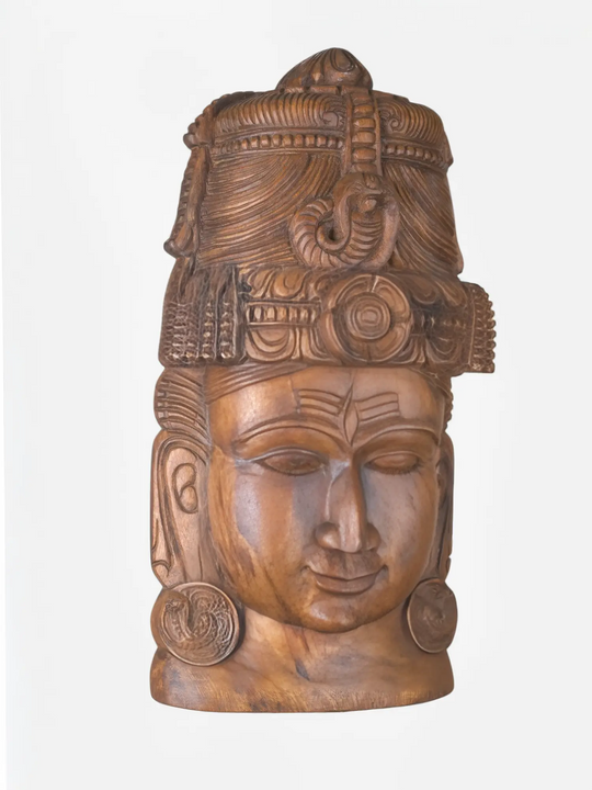 Premium Shiva Wooden Wall Hanging