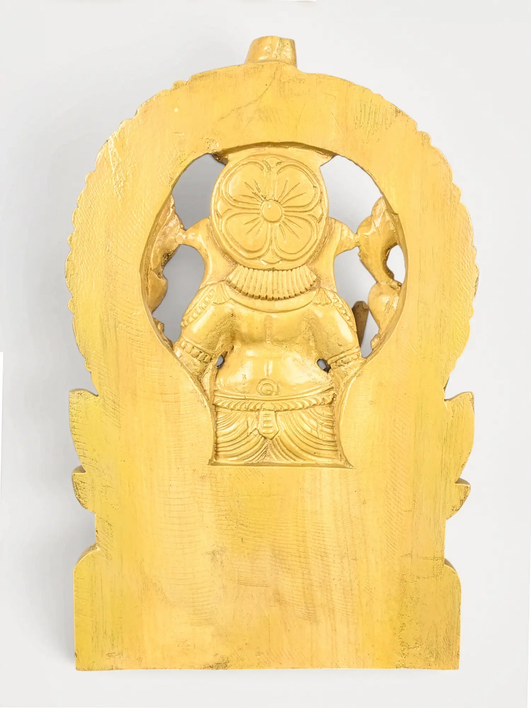 Wooden Lord Ganesha Idol – Sacred Hindu Decor