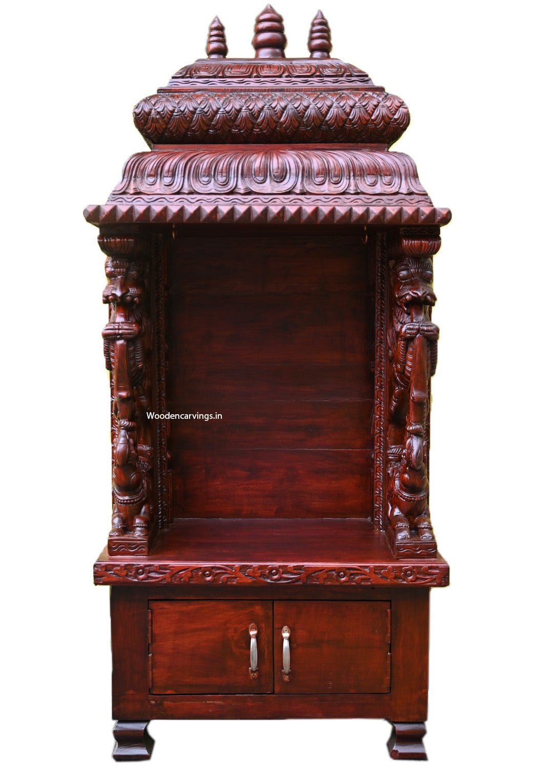Wooden Decorative Pooja Mandapam