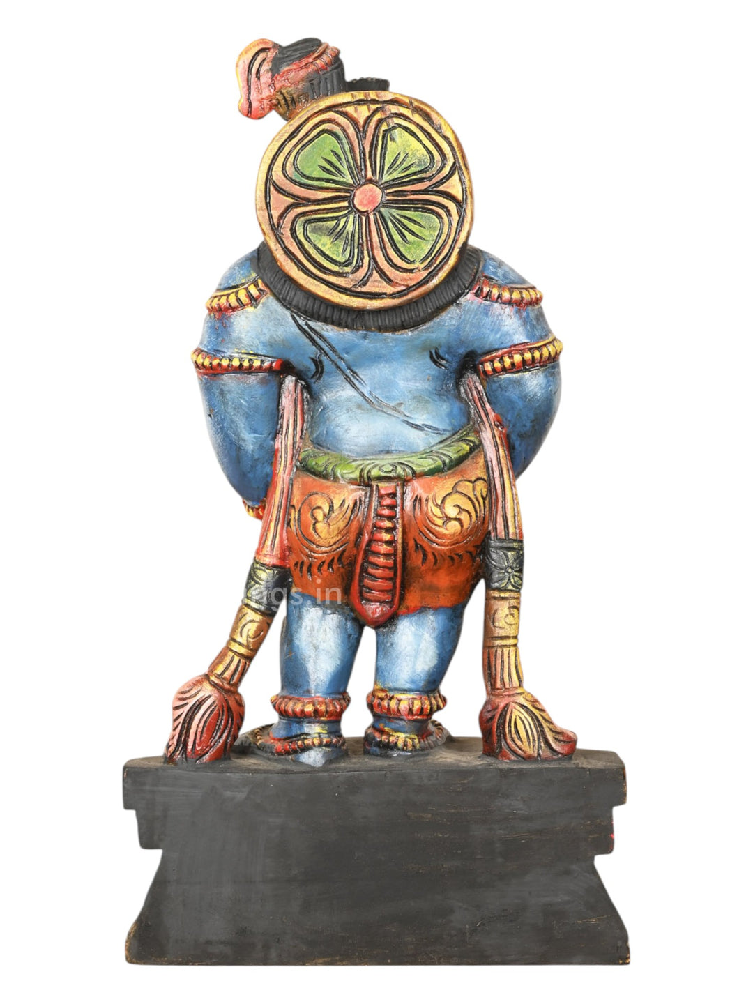 Eighth Avatar of Mahavishnu – Lord Krishna Coloured Wooden  18"