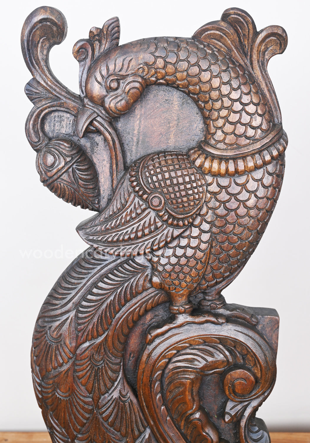 Decorative Collection of Standing Peacock Handmade Wall Mount 24"