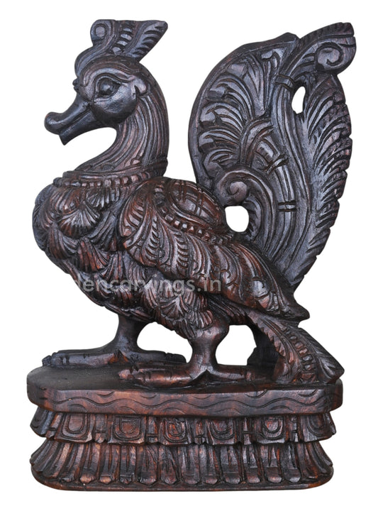 vaagai wooden  Hamsa Bird Standing 