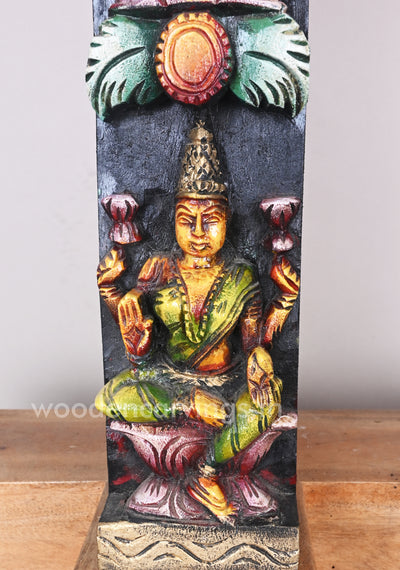 Vertical Eight Lakshmi's Incarnations Multicoloured Paired Wall Mount 36"
