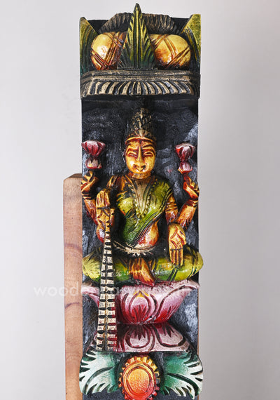 Vertical Eight Lakshmi's Incarnations Multicoloured Paired Wall Mount 36"