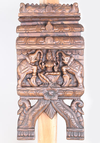 Easy Handled Light Weight Give Unlimited Wealth Maa GajaLakshmi Decorative Kavadi Wall Mount 24"