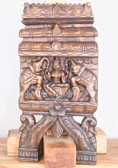 Easy Handled Light Weight Give Unlimited Wealth Maa GajaLakshmi Decorative Kavadi Wall Mount 24"