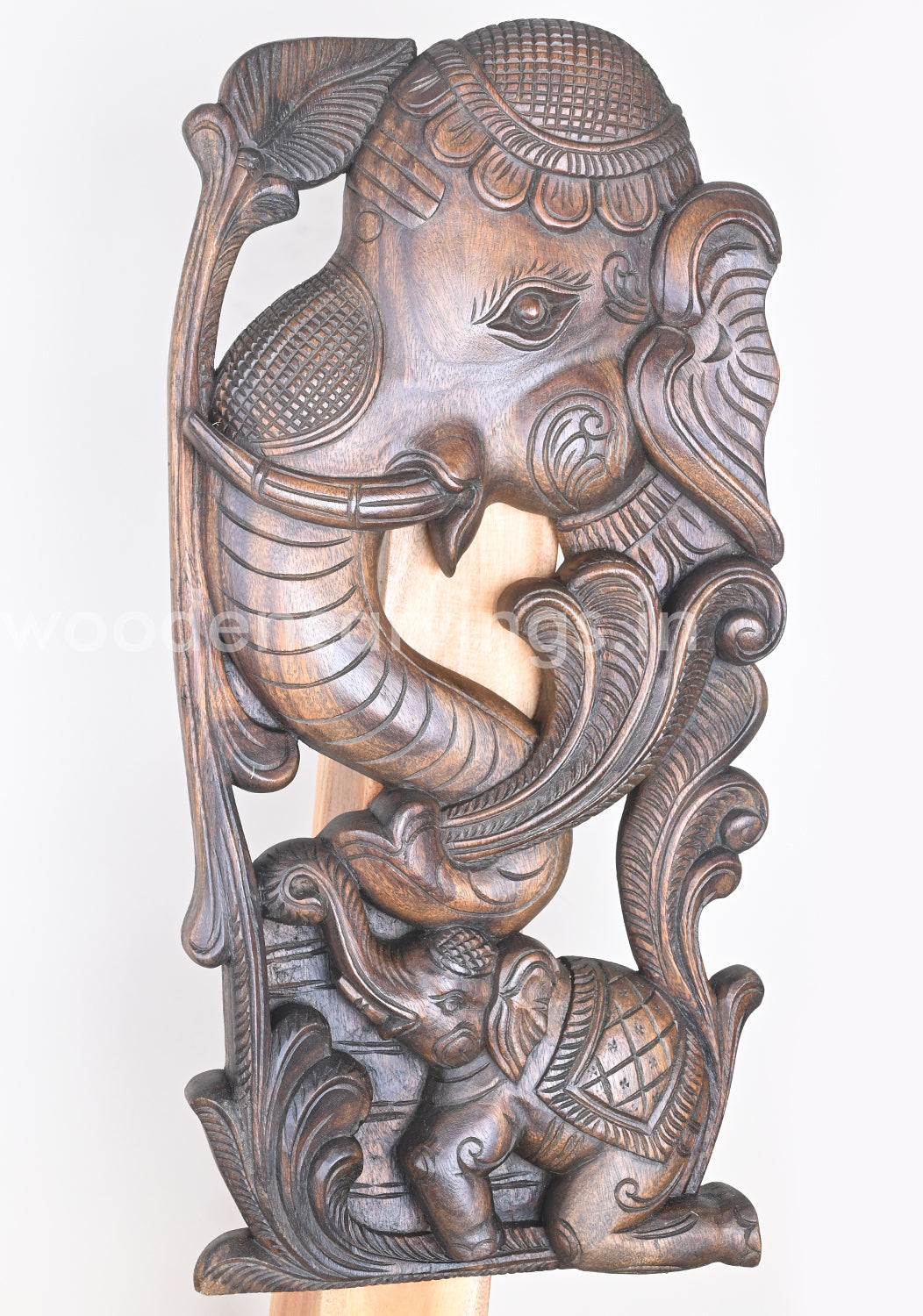 Decor For Your Home and Working Places Decorative Mother with Baby Elephant Wall Mount 25"
