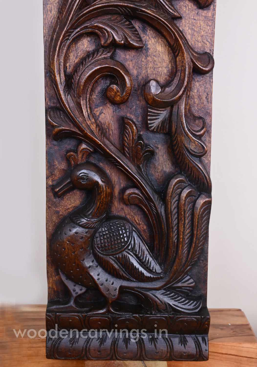Parrot Standing wooden vaagai Panel 36"