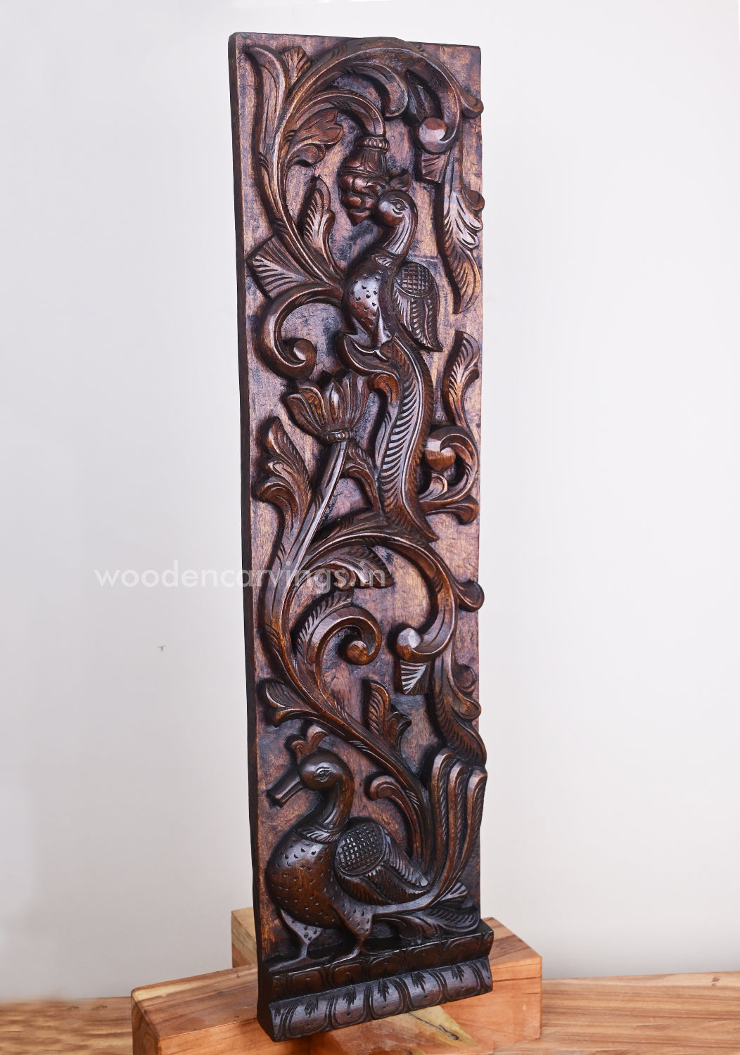 Parrot Standing wooden vaagai Panel 36"