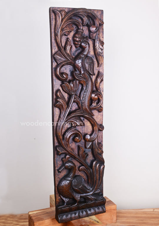 Parrot Standing wooden vaagai Panel 36"
