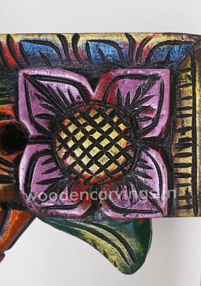 Coloured Bodhils Light Weight Decorative Decor Wall Brackets 9"