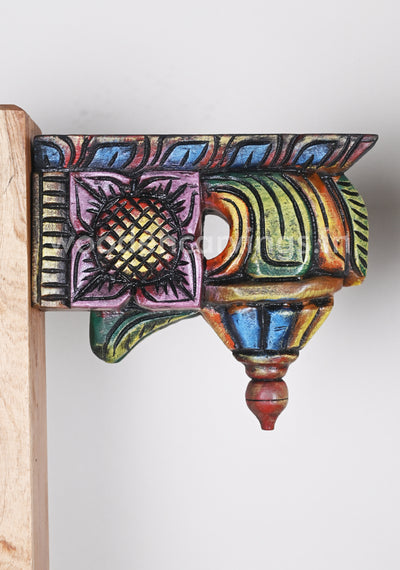 Coloured Bodhils Light Weight Decorative Decor Wall Brackets 9"