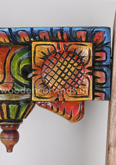 Art of Orange Paired Bodhil Wall Decor Wooden Wall Brackets 9"
