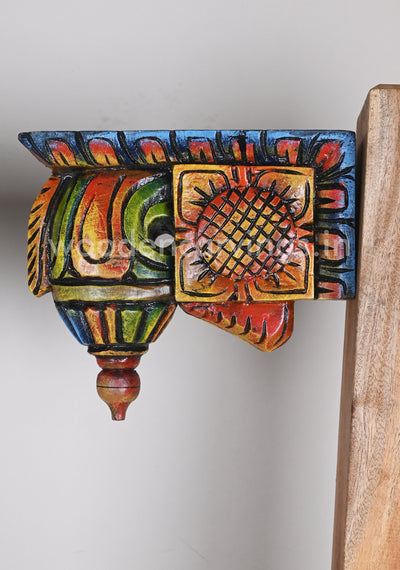 Art of Orange Paired Bodhil Wall Decor Wooden Wall Brackets 9"