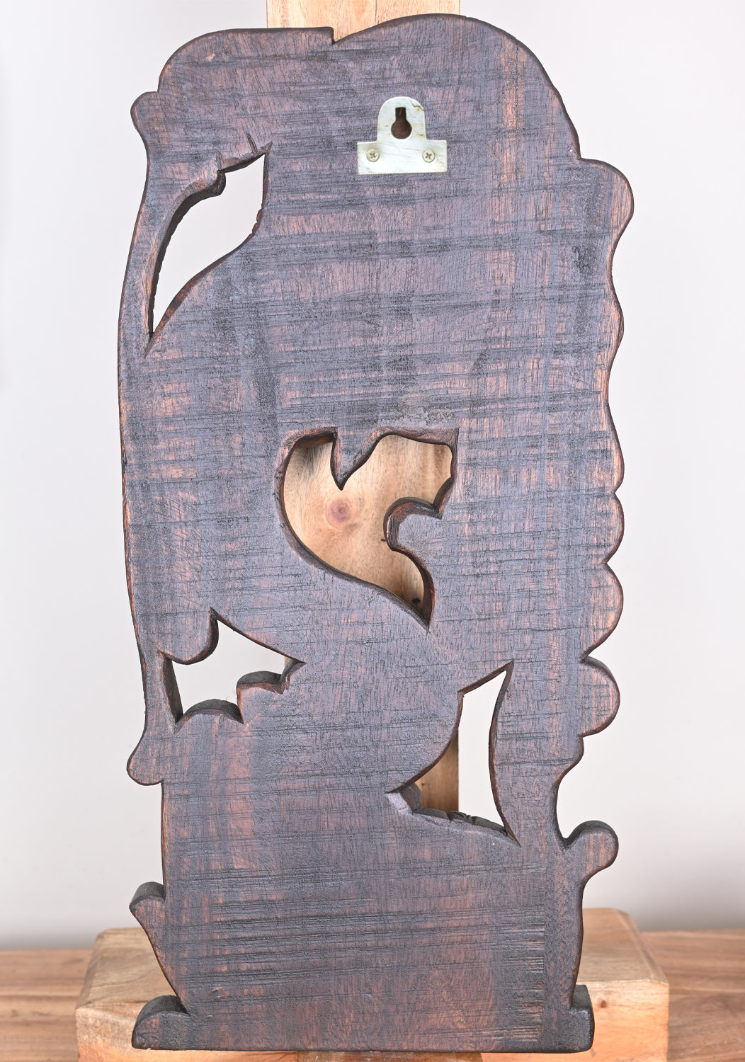 Elephant Wooden Decor Wall Panel 25"