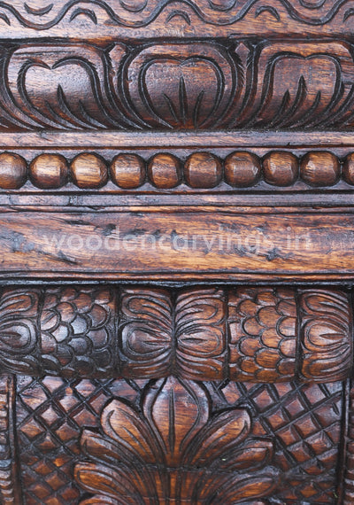 Wooden Paired Designer Wall Corbels Hooks Fixed Entrance Decor Wall Mount 12"