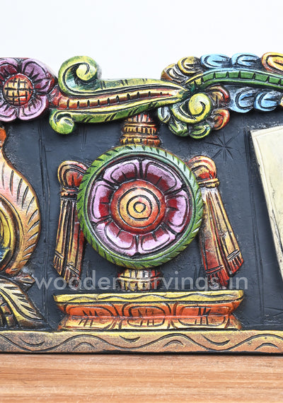 Thirunamam of Wealthy Lord Balaji with Chanku and Chakra Horizontal Panel 42"