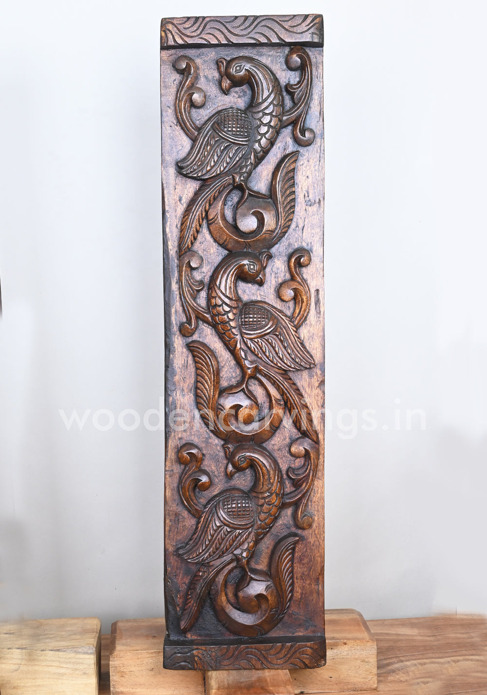 alluring Peacock wooden 