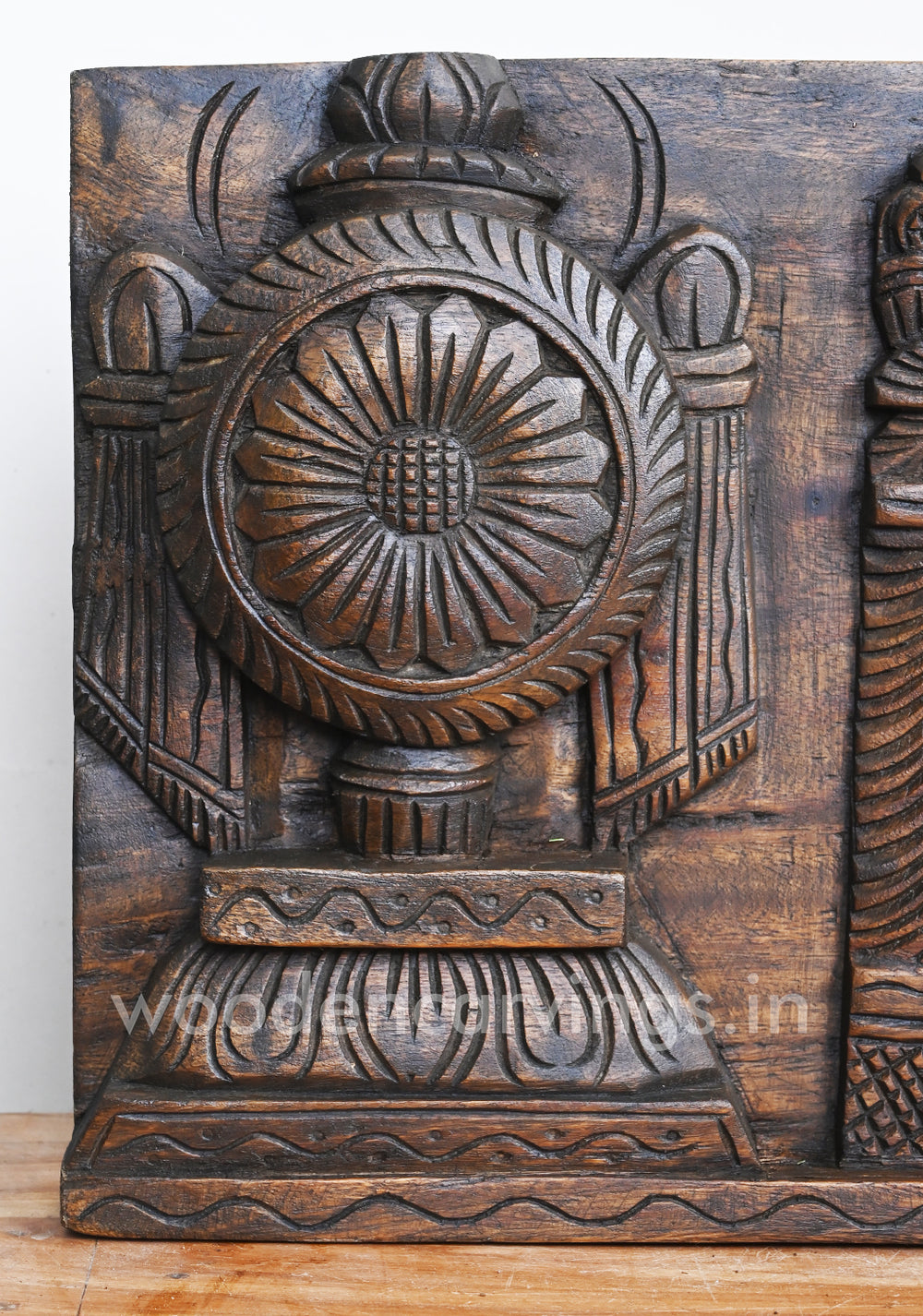  Balaji Standing wooden Wall Panel