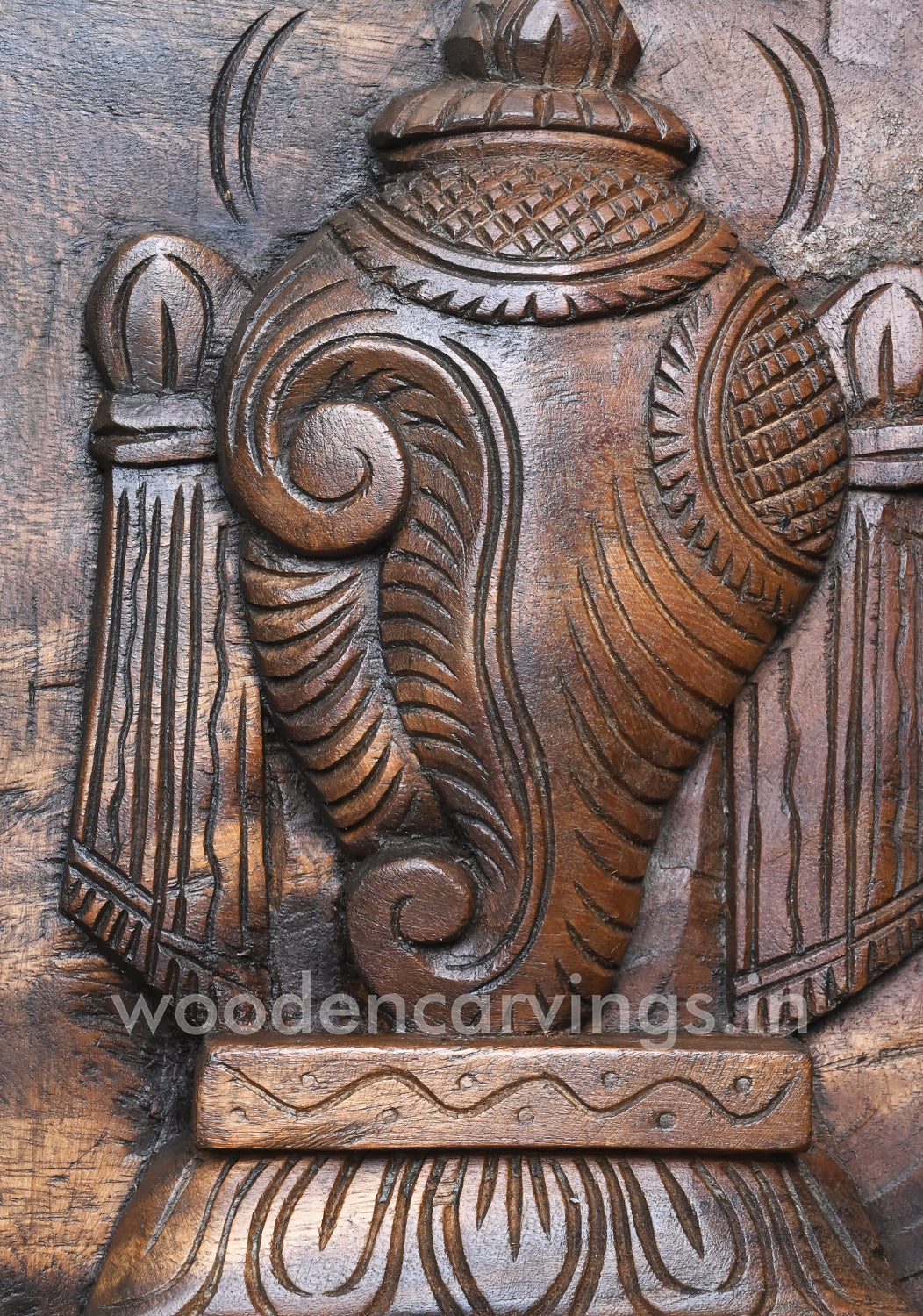 Balaji Standing wooden Wall Panel 48"
