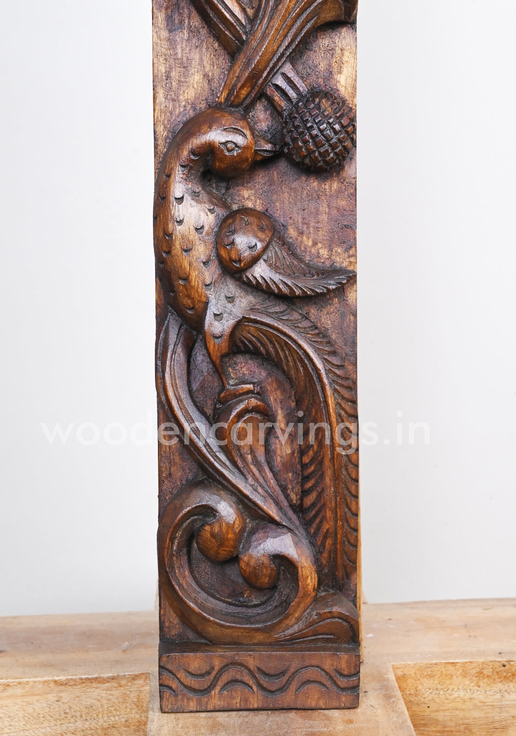 Parrot Vertical Vaagai Wood Wall Panels 36"