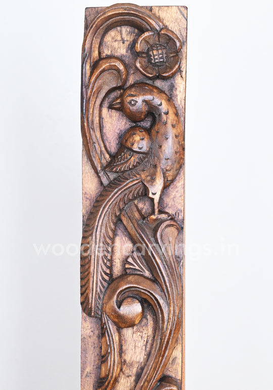 Parrot Vertical Vaagai Wood Wall Panels 36"