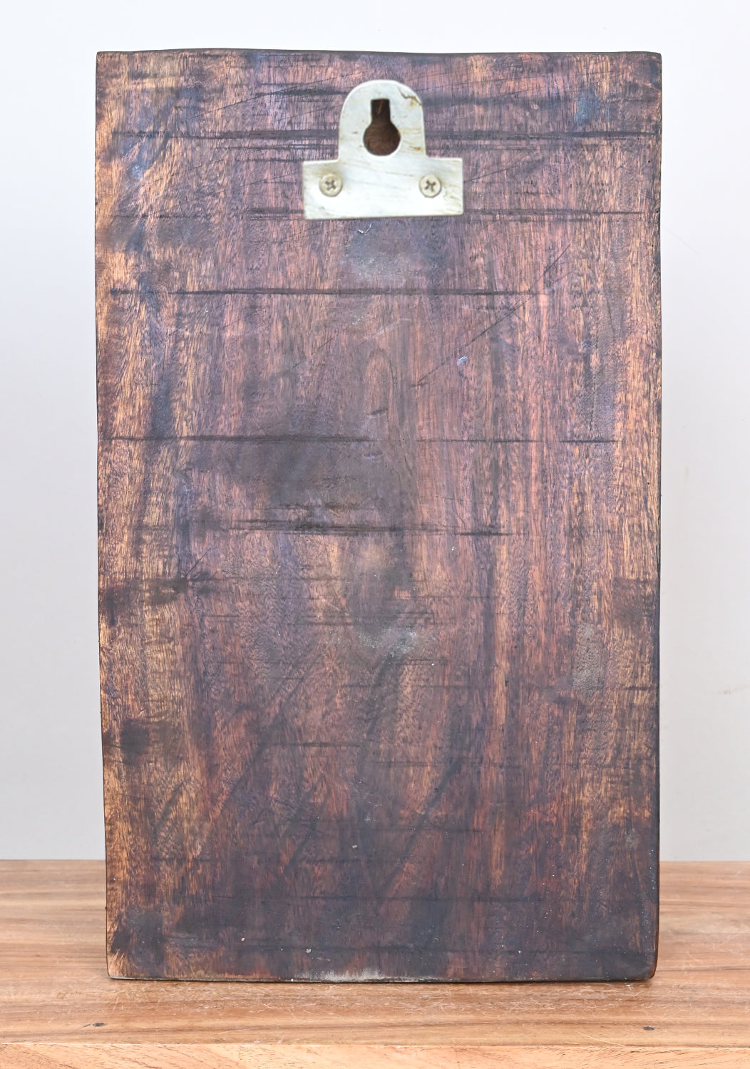 Parrots Standing Wooden Wall Mount 18"