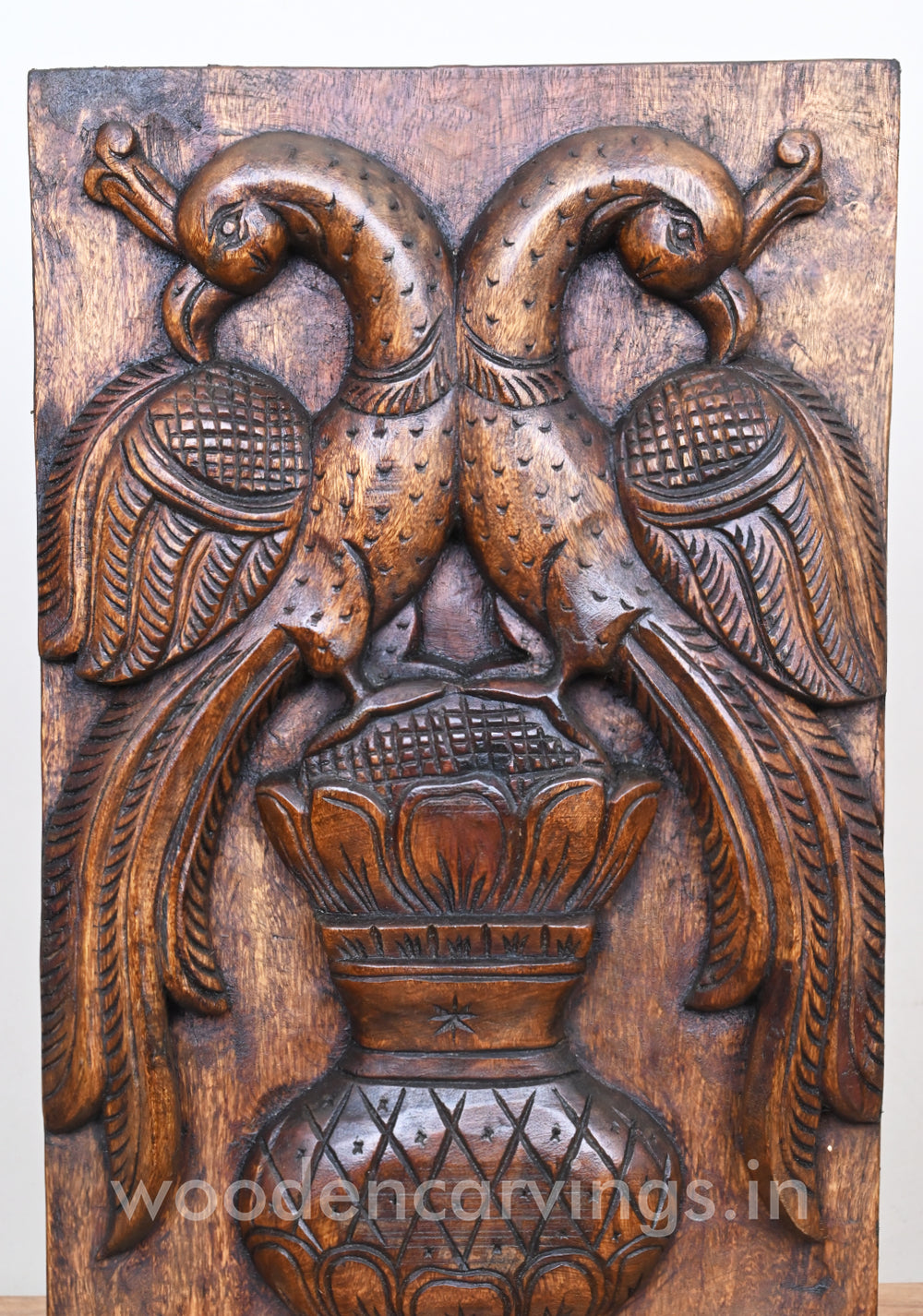 Parrots Wooden wall Mount 18"