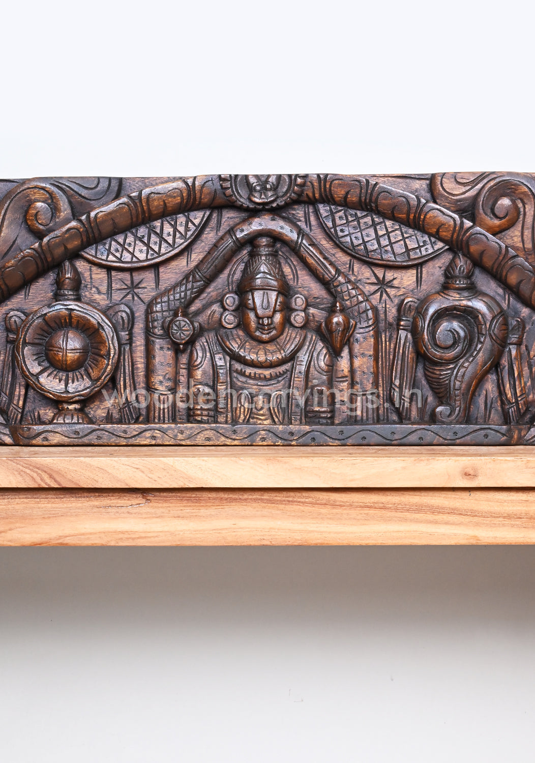 Wooden vaagai  Balaji Panel  36"