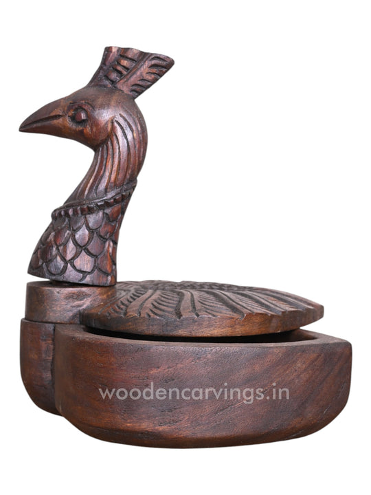 Traditional Kitchen Accessory of New Hamsa Design Wooden Light Weight Salt Box 11"