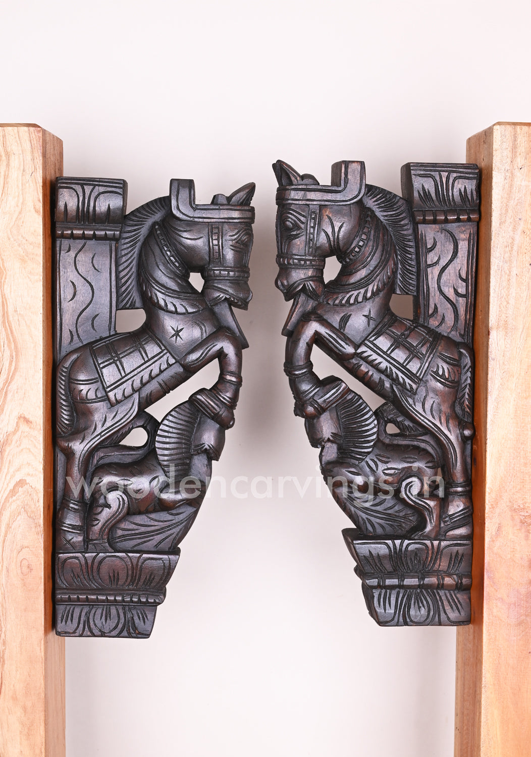 Horse Wall Brackets WOODEN