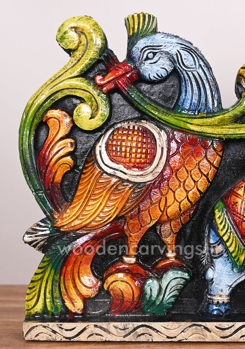 Bright Multicoloured Wooden 