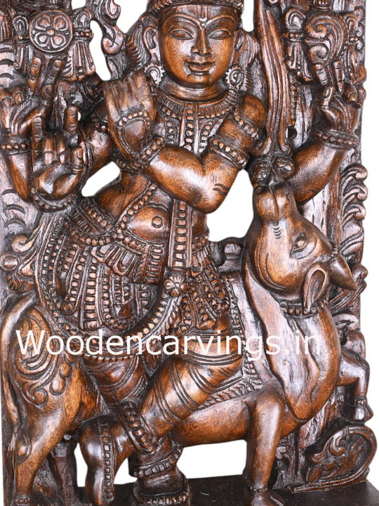 Lord Krishna Wooden Work 48"