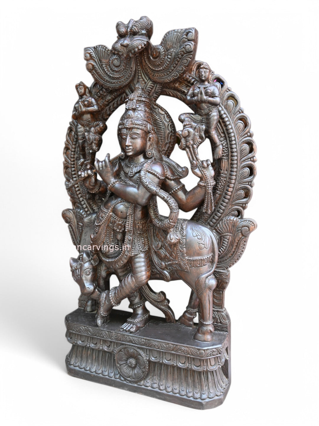 Shri Krishna wooden