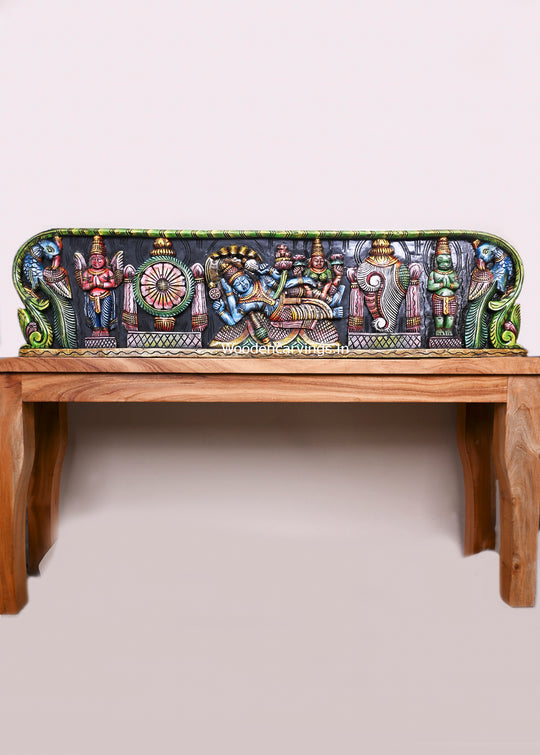 Ranganathar Wooden Wall Panel