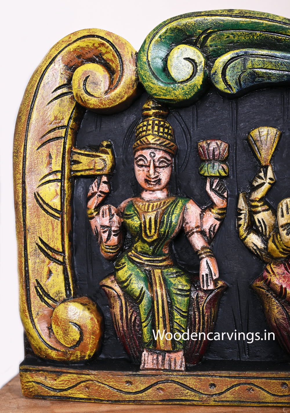  Ashta Lakshmi Wooden Panel