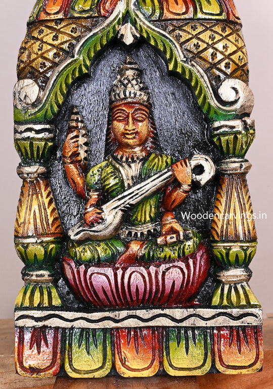 Saraswathi Kavadi Wall Mount 18"