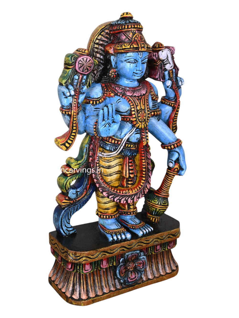 Maha Vishnu Wooden 